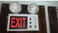 Twin Beam Emergency Exit Light