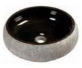 Black And Grey Plain Matte Round ceramic bowl wash basin