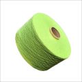 Plain green cotton yarn
