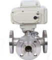 ELECTRIC ACTUATED THREE WAY BALL VALVE