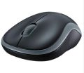 Black & Grey Plastic logitech wireless mouse