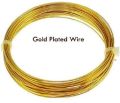 Golden brass round wire
