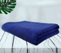 rekhas premium super absorbent dark blue colour cotton bath towel