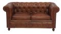Leather 2 setter sofa