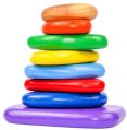 Wooden Stone Balancing Blocks Rainbow Stacking Sensory Toy (7 Pcs)