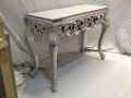 Rectangular Silver Coated Dining Table