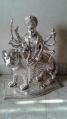 Silver Coated Maa Durga Statue