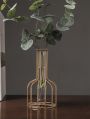 Iron Flower vase With Glass Tube