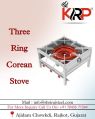 Stainless Steel Silver korean burner gas range