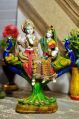 Marble Double Mor Radha Krishna Statue