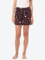 Cotton Multicolor Ladies Printed Shorts