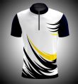 Polyester Multi Colour Short Sleeve Printed mens designer sports tshirt