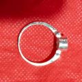 Men Causal Wear Silver Gemstone Ring
