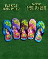 Sonu Footwear Multicolor Printed motu patlu kids eva slipper