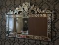 Wall Mounted Antique Venetian Mirror