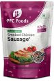 Frozen plant based smoked chicken sausage