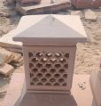 Sandstone Pink Lamp Post