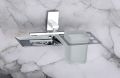 stainless steel Soap Dish with Tumbler Holder