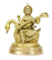 saraswati murti brass idols