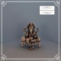 3inch Silver Ganesh Statue