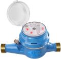 Brass Blue Manual everest multi jet water meter