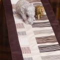 Embroidered Silk Touch Table Runner