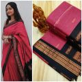 Available in Many Colors Printed premium quality kalyani copper zari cotton sarees