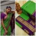 Multicolor Printed premium quality kalyani gold zari cotton sarees
