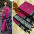 Multicolor Printed premium quality kalyani silver zari cotton sarees