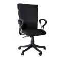 Nylon Polished Black Plain dsr-143 high back chairs