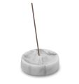 round marble incense holder