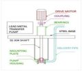 Mettherm Inc New Semi Automatic stainless steel lead metal pump