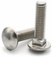 Round Silver stainless steel carriage bolt