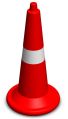 Plastic Conical Red Traffic Cones