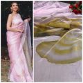 fancy organza saree