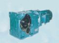 k series right angle bevel worm geared motor
