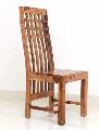 Sheesham Wooden High Back Chair