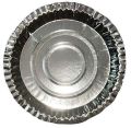 14 Inch Silver Paper Plain Plates