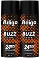 Adigo Man Deodorant Buzz Casual 165ml (Pack Of 2)