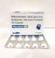 Methylcobalamin Alpha Lipoic Acid Benfotamine Folic Acid & Pyridoxine HCI 3mg Capsules