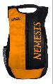 Alpha Nemesis Polyester Orange Black Plain an 326 bko backpack bag