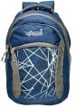 Alpha Nemesis Polyester Navy Blue Printed an 404 nb backpack bag