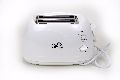 Plastic Body White 220V 750 wt oasis popup toaster