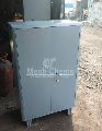 small stainless steel cupboard