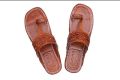 Leather Stitching Kolhapuri Handmade Slippers