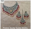 Premium Quality Kundan Necklace Set