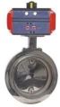Stainless Steel Pneumatic Actuated Butterfly Valve