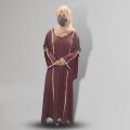 Elegance Maroon Abaya