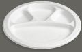 11 Inch 4 CP Round Bagasse Plate