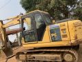 Yellow Used l t komatsu pc hydraulic excavator